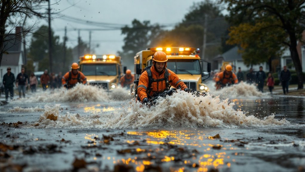 flooding causes in fayetteville