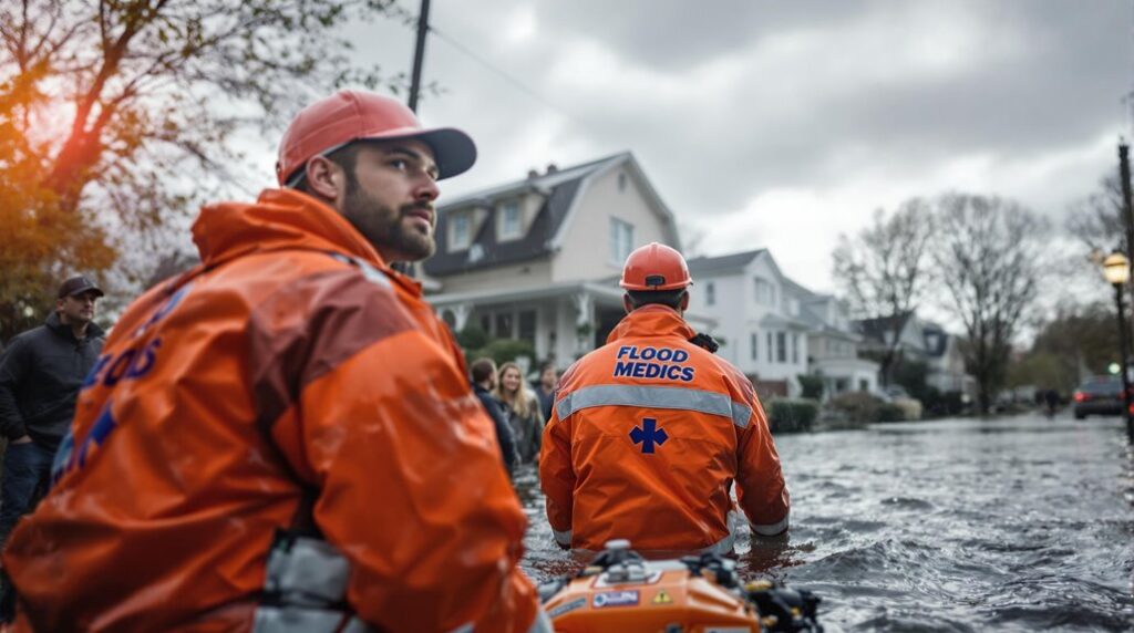 riverdale relies on flood medics