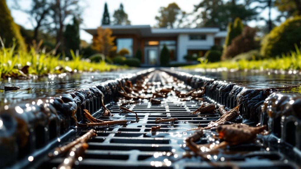 inadequate drainage causes damage