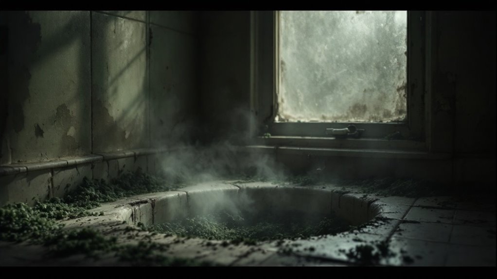 musty odor indicates mold