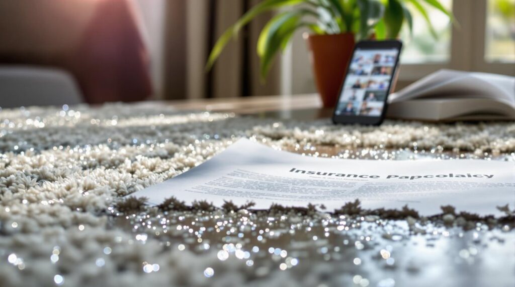 water damage claim tips